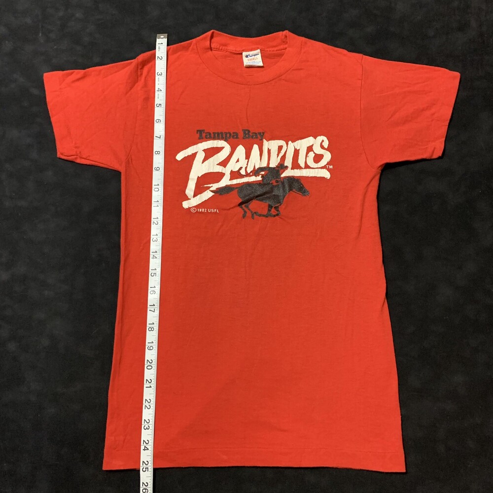 Tampa Bay Bandits Champion Crewneck Vintage 1980s Shirt Football Bucs Buccaneers